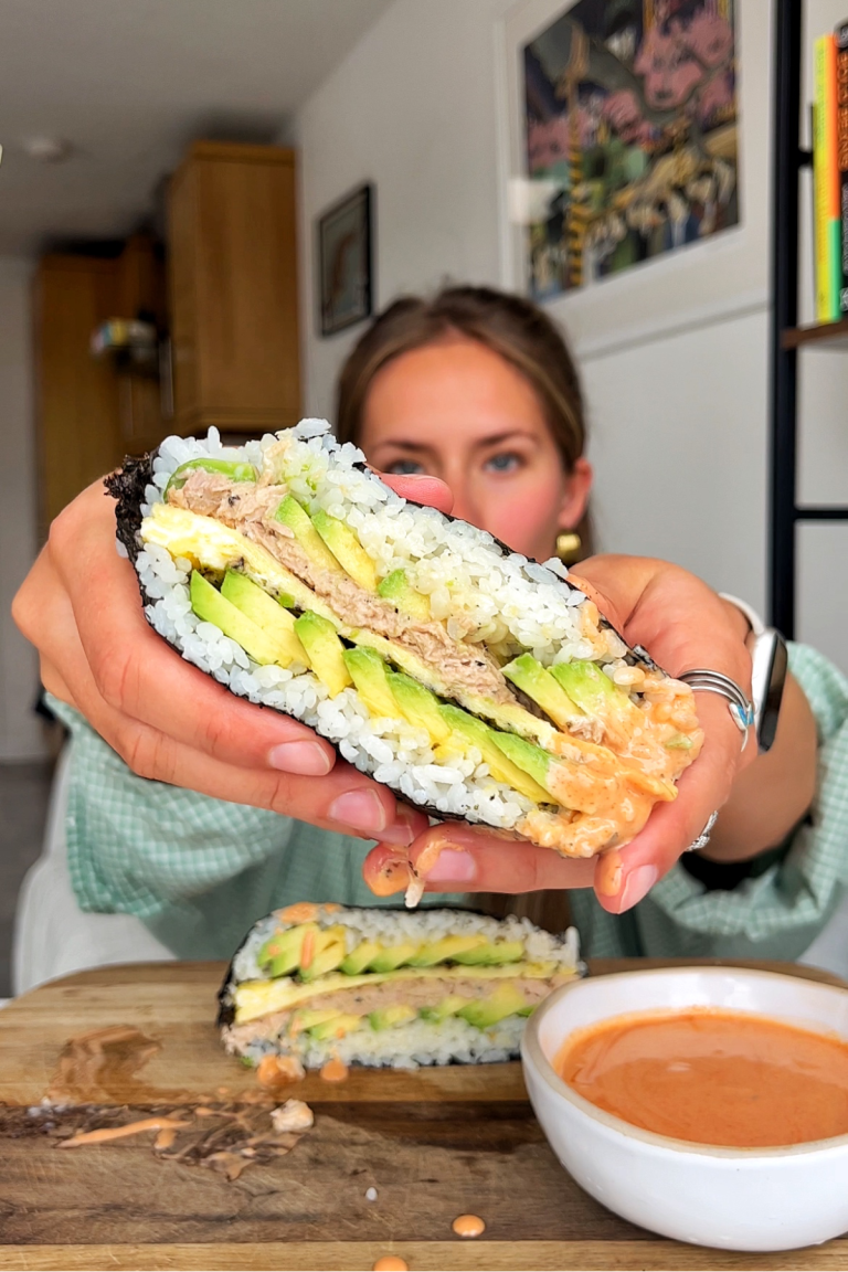 Japanese Sushi Sandwich – Onigirazu